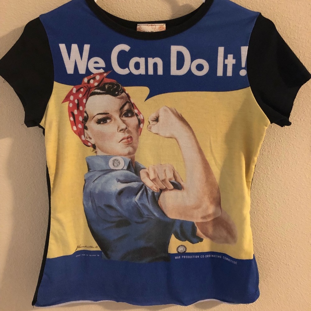 Rosie the Riveter “We Can Do It” Graphic T-shirt